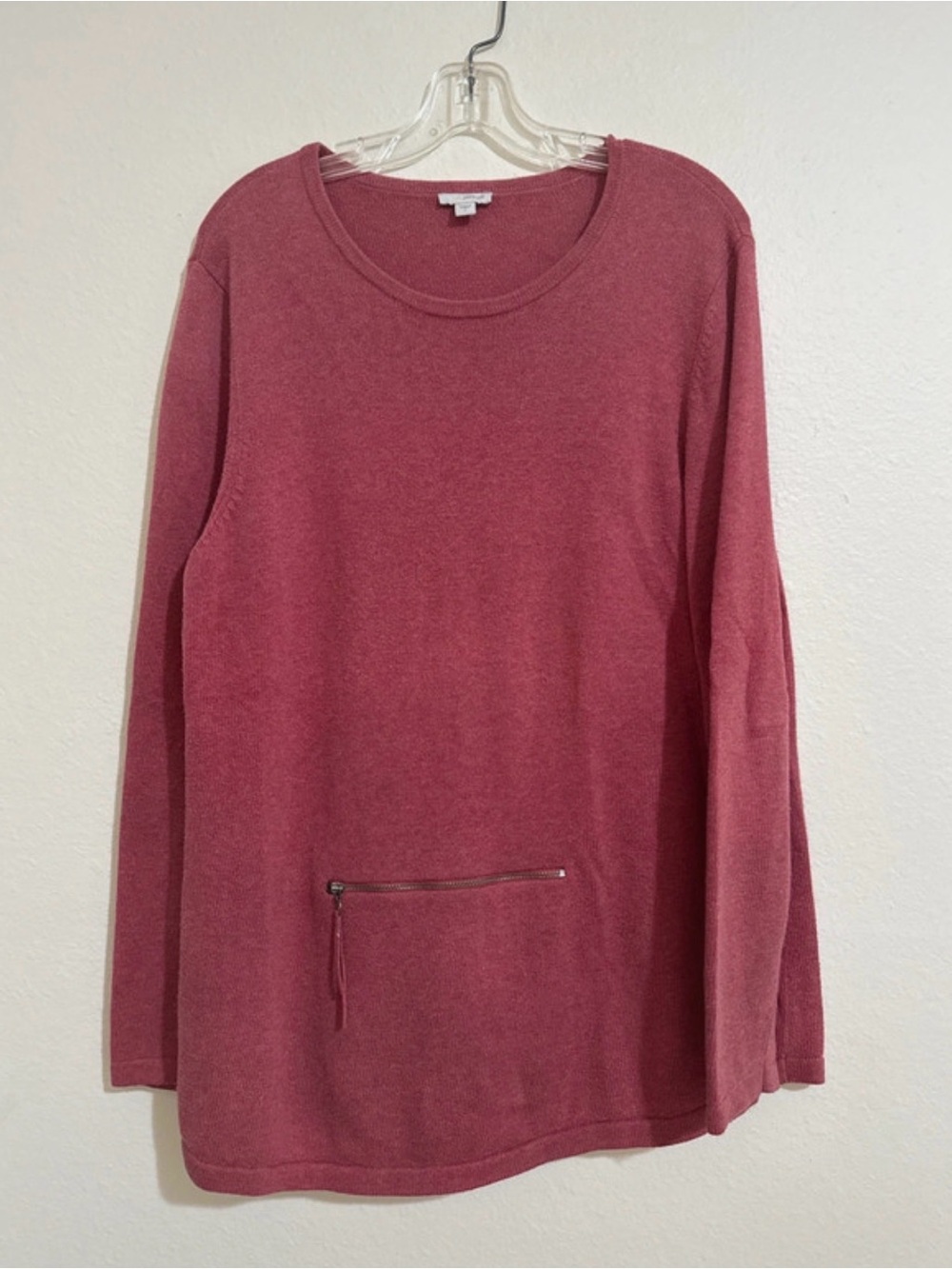 Pure Jill Long Sleeve Cashmere Sweater